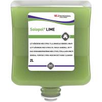 SC Johnson Solopol Lime håndrens 2000ml med farve og parfume