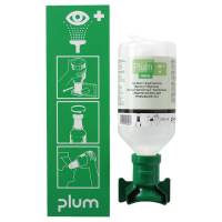 Plum øjenskyl åben vægstation med 1 fl. NaCI 500ml