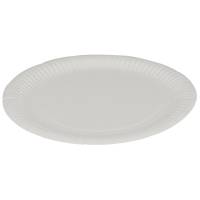Gastro-Line paptallerken lamineret Ø23cm hvid