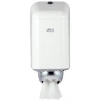 Tork M1 Dispenser Mini 16,2x17,7x35,6cm hvid rustfrit stål