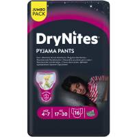 DryNites Pyjamas bukseble 4-7 år med print, 17-30 kg pige