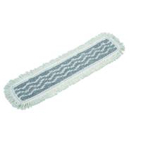Fugtmoppe, Vikan Damp 42, grå, 40 cm, med velcro