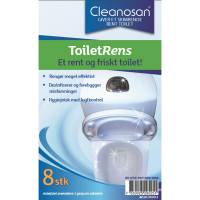 Cleanosan toiletrens med farve og parfume 8stk