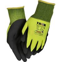 THOR Flex Touch Screen Fingerdyppet nitrilhandske str. 7 nitril/polyester sort