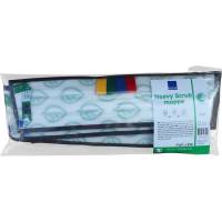 Puri-Line Heavy Scrub skrubbemoppe mikrofiber 40cm grå