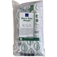 Puri-Line glasmoppe mikrofiber 30cm med velcro flergangs grå