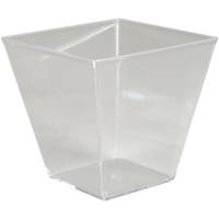 Gastro-Line Tapatizers 69x69x66mm 200 ml PS firkantet klar