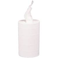 Care-Ness håndklæderulle 2-lags MINI Ø13,5cm uden hylse hvid