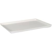 Smørrebrødsbakke 40x27x2cm kraftig pap conical tray hvid