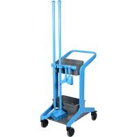 Vikan HyGo rengøringsvogn 780mm usamlet startpakke med tilbehør blå