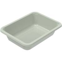 Plastbakke C2171-1E 17x12,7x4cm 560ml evolve CPET 1-rums hvid