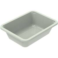 Plastbakke C2171- 1F 17x12,7x5cm 665ml evolve CPET 1-rums hvid