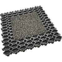 Vileda modulmåtte V-Mat DuoPlus 25x25x1,4cm 45% genanvendt plast  antracit