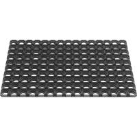 Ringgummimåtte 120x80x2,2cm gummi sort