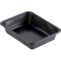 Plast bakke 22,7x17,8x5cm 1345ml PP 1-rums sort