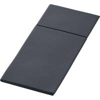 Duniletto Slim Bestikserviet 1/8 fold 40x33cm sort
