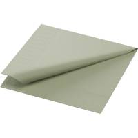 Duni kaffeserviet3-lags 1/4 fold 24x24cm nyfiber pistacie