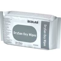 Ecolab Dryson OXY Reng&oslash;rings og desinfektionsserviet 21x19cm