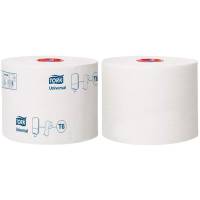 Tork T6 toiletpapir universal Mid-Size 1-lags 127540 hvid 