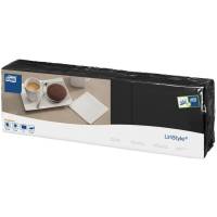 Tork Linstyle kaffeserviet 1-lags 1/4 fold 23,8x23,8cm papir sort