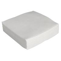 Gastro kaffeserviet 1-lags 1/4 fold 24x24cm nyfiber hvid