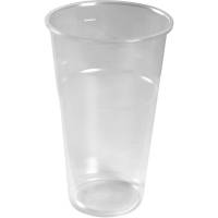 Gastro fadølsglas i PP plast 15cm Ø9,5cm 50cl klar