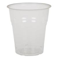 Drikkeglas 7,8cm Ø7,2cm 18cl 21cl PLA klar