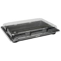 Cater-Line sushibakke og låg 11, 25,5x18,5x4,6cm RPET sort