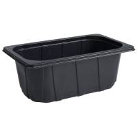 Plastbakke 26,5x16,2x10cm 2600ml PP 1-rums 1/4 GN sort