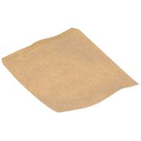 Frugtpose 17,5x14cm 50 g papir på snor brun