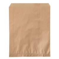 Brødpose 33,5x24cm 35g/m2 papir uden rude engangs brun