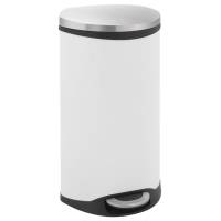 EKO Shell-bin pedalspand 30 liter hvid