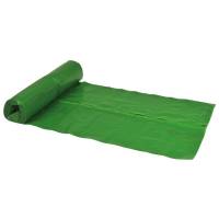Poly-Line affaldss&aelig;k 100 liter LDPE/genanvendt 70x110cm gr&oslash;n