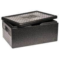 Termokasse 1/1 GN EPP 1-rums 60x40x23cm 30 liter sort