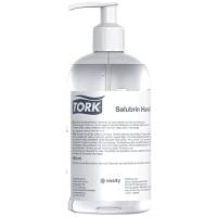 Tork Salubrin hånddesinfektionsgel 500ml 911103 70% alkohol med pumpe