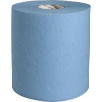 Neutral Håndklæderulle 1-lags Midi 100% nyfiber med spiralhylse blå