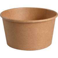 Gastro suppeskål - Bæger 6,2cm Ø11,5cm 400ml kraft/PE 12 oz