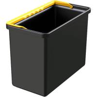 Nordic Recycle Trolley 2.0 inventarspand p&aring; 7 liter med gul hank