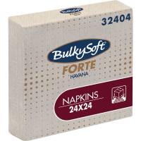 Bulkysoft Havana kaffeserviet 2-lags 1/4 fold 24x24cm genanvendt papir sand