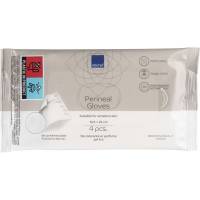 Perinealhandske 23x14,5cm uden farve og parfume 4stk
