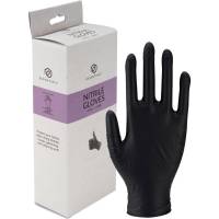 Essentialz engangshandske Str. XL nitril pudderfri sort, 50 stk