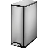 EKO Ecoslim Pedalspand rustfrit st&aring;l 45 liter