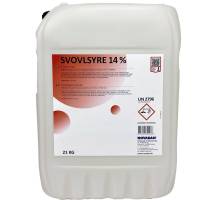 Novadan svovlsyre 20 liter 14% til medicinal- metal mf