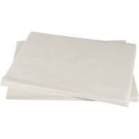 Sandwichpapir 37,5 x 50 cm 500 ark uden tryk hvid 