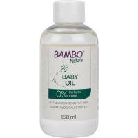 Bambo babyolie 150 ml uden parfume - Svanemærket