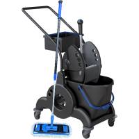 Speed Mop Rengøringsvogn 600x380x930mm genanvendt sort
