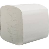 Neutral toiletpapir i ark 2-lags 11,25x22cm genanvendt papir hvid