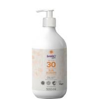 Bambo Nature sollotion SPF 30 UVA- og UVB-beskyttelse 500ml