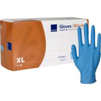 Undersøgelseshandske Classic Sensitive XL nitril pudderfri blå