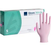 Nitril undersøgelseshandske Classic Sensitive pudderfri S pink